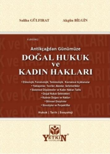 Doğal Hukuk ve Kadın Hakları;Antikçağdan Günümüze  Frontansicht 1
