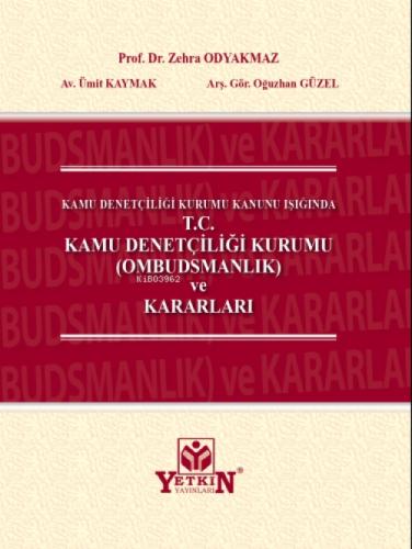 Kamu Denetçiliği Kurumu Kanunu Işığında T.C Kamu Denetçiliği Kurumu (Ombudsmanlık) ve Kararları  Frontansicht 1