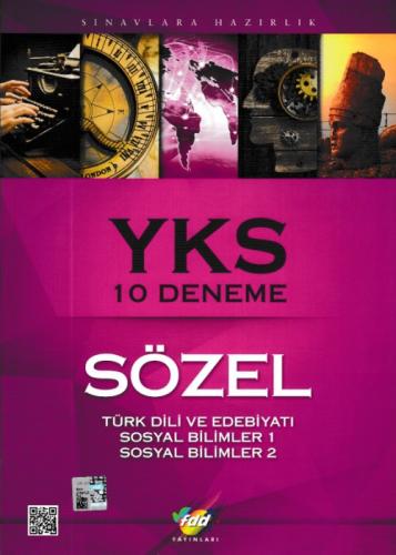 YKS Sözel 10 Deneme (Türk Dili Ve Edebiyatı-Sosyal Bilimler 1-Sosyal Bilimler 2)  Frontansicht 1