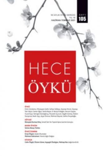 Hece İki Aylık Öykü Dergisi Sayı: 105 Haziran - Temmuz 2021  Frontansicht 1