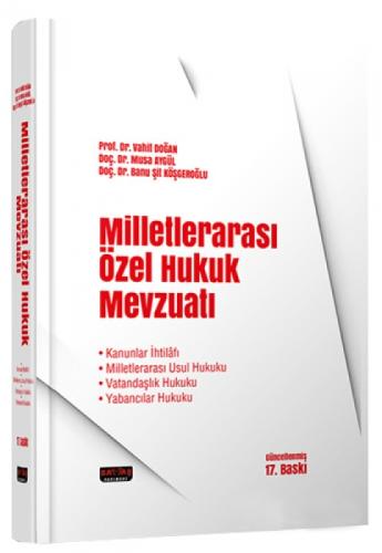 Milletlerarası Özel Hukuk Mevzuatı  Frontansicht 1