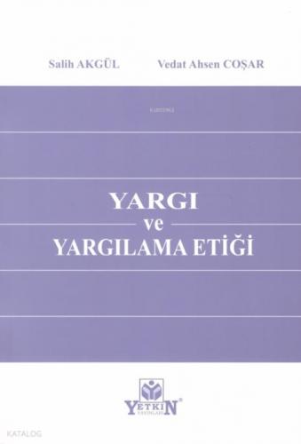 Yargı ve Yargılama Etiği  Frontansicht 1