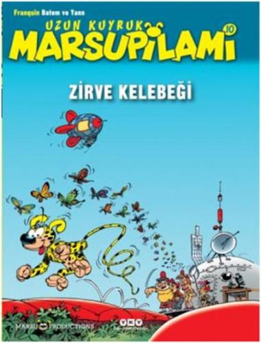 Zirve Kelebeği  Uzun Kuyruk Marsupilami 10  Frontansicht 1