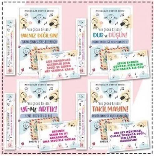 Çocuklar İçin Psikoloik Destek Serisi 4 Kitap (Set 1)  Frontansicht 1