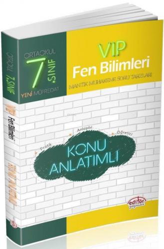 Editör Yayınları 7. Sınıf VIP Fen Bilimleri Konu Anlatımlı Editör  Frontansicht 1