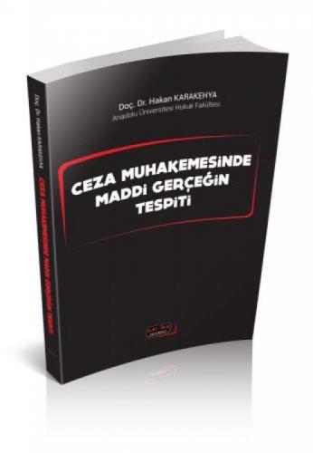 Ceza Muhakemesinde Maddi Gerçeğin Tespiti  Frontansicht 1