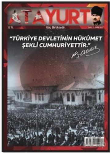 Atayurt Dergisi Sayı : 7 Ekim 2017  Frontansicht 1