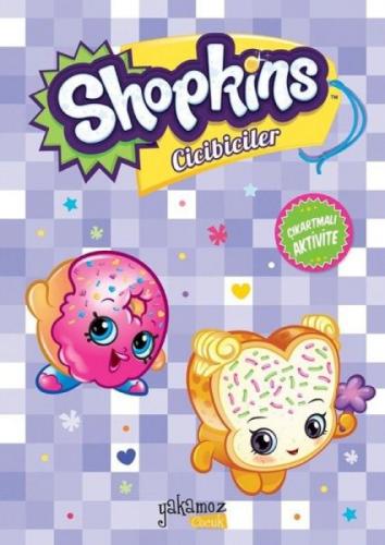 Shopkins Cicibiciler Çıkartmalı Aktivite - Mor Kitap  Frontansicht 1