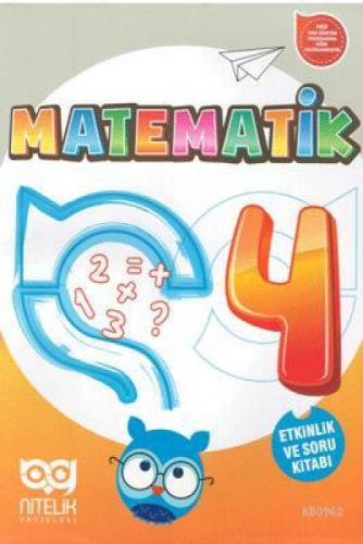Nitelik Yayınları 4. Sınıf Matematik Etkinlik ve Soru Kitabı  Frontansicht 1
