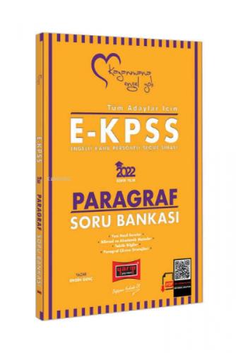 2022 E-KPSS Paragraf Soru Bankası  Frontansicht 1