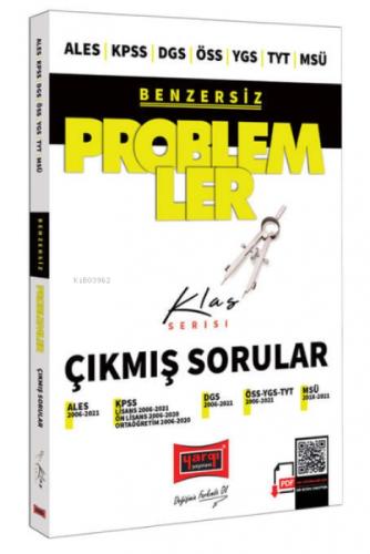 2022 ALES KPSS DGS OSS YGS TYT MSU Benzersiz Problemler Çıkmış Sorular  Frontansicht 1