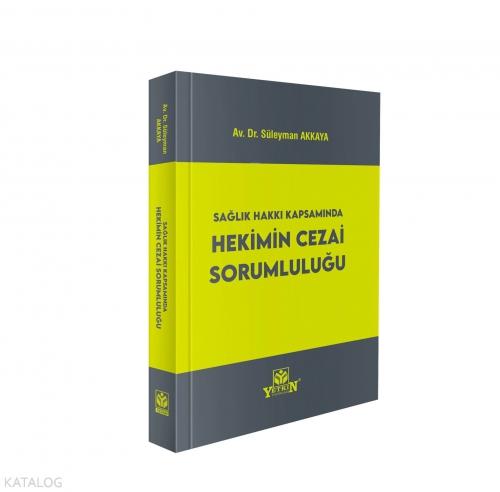 Sağlık Kapsamında Hekimin Cezai Sorumluluğu  Frontansicht 1