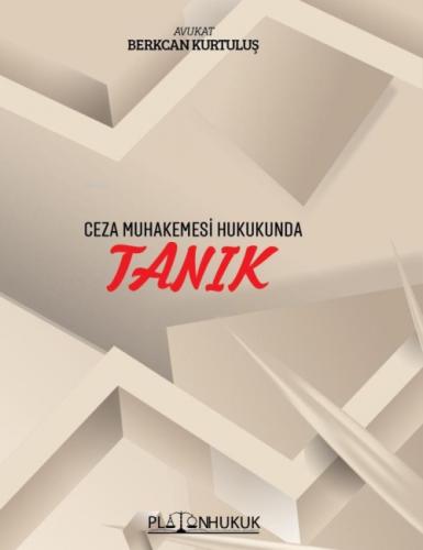 Ceza Muhakemesi Hukukunda Tanık  Frontansicht 1