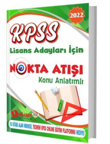 2022 KPSS Lisans Nokta Atışı Konu Kitabı  Frontansicht 1