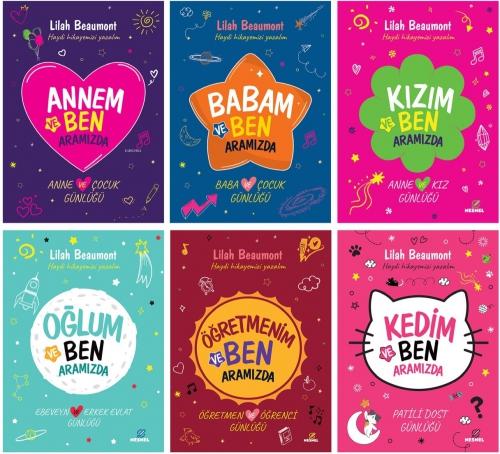 Sen ve Ben Aramızda Günlük Serisi (6 Kitap)  Frontansicht 1