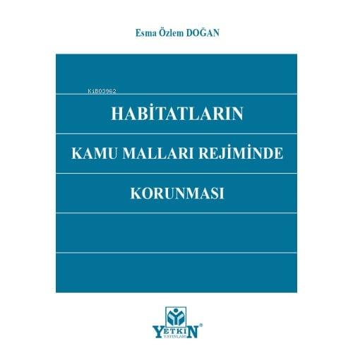 Habitatların Kamu Malları Rejiminde Korunması  Frontansicht 1