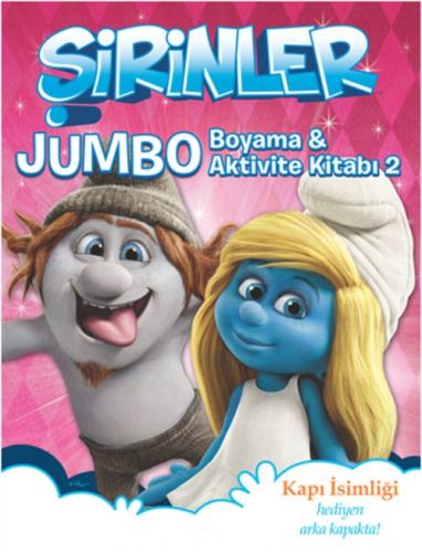 Şirinler - Jumbo Boyama ve Aktivite Kitabı 2  Frontansicht 1