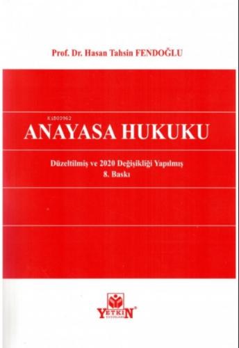 Anayasa Hukuku  Frontansicht 1