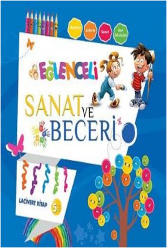 Eğlenceli Sanat ve Beceri Lacivert Kitap (5 Yaş)  Frontansicht 1