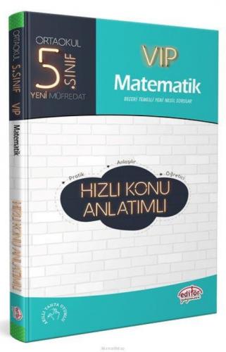 Editör 5.Sınıf Vıp Matematik Hızlı Konu Anlatımlı  Frontansicht 1