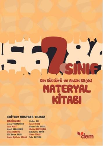 7. Sınıf Din Kültürü ve Ahlâk Bilgisi Materyal Kitabı  Frontansicht 1