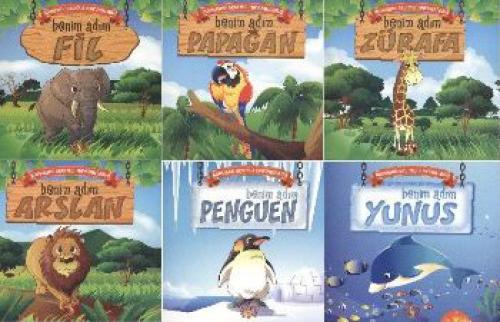 Konuşan Sevimli Hayvanlar (6 Kitap)  Frontansicht 1