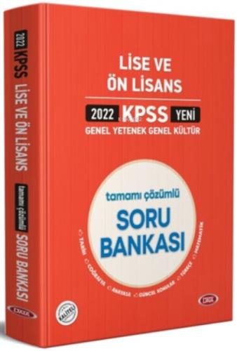 2022 KPSS Genel Yetenek Genel Kültür Lise ve Ön Lisans Tamamı Çözümlü Soru Bankası  Frontansicht 1