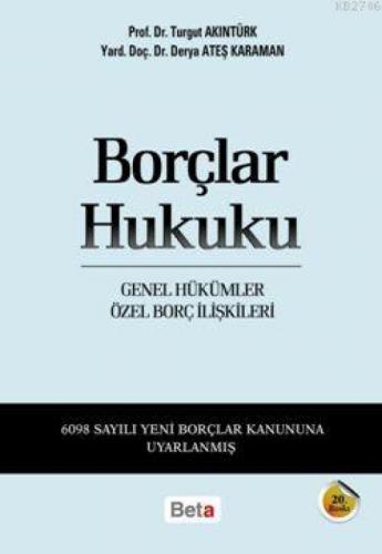 Borçlar Hukuku  Frontansicht 1