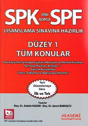 SPF Lisanslama Sınavlarına Hazırlık Düzey-1 Tüm Konular  Frontansicht 1
