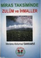 Miras Taksiminde Zulüm ve İhmaller  Frontansicht 1