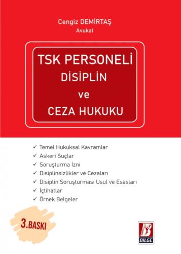 TSK Personeli Disiplin ve Ceza Hukuku  Frontansicht 1