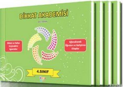 Dikkat Akademisi 4. Sınıf (4 Kitap Takım)  Frontansicht 1