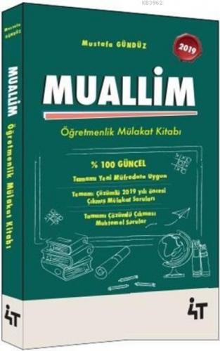 2019 Muallim Öğretmenlik Mülakat Kitabı  Frontansicht 1