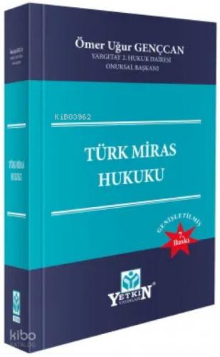 Türk Miras Hukuku  Frontansicht 1