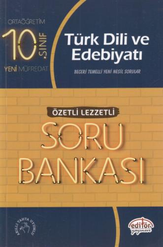 Editör Yayınları 10. Sınıf Türk Dili ve Edebiyatı Özetli Lezzetli Soru Bankası Editör  Frontansicht 1