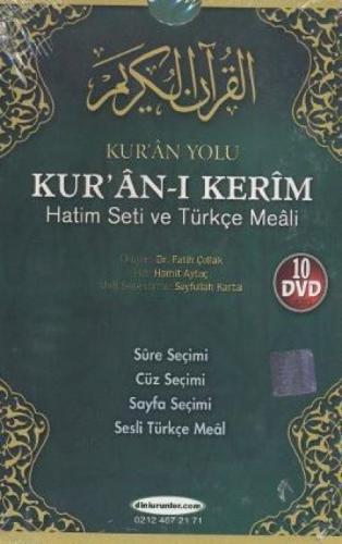 Kur'an-ı Kerim Hatim Seti ve Türkçe Meali (Kur'an Yolu 10 DVD)  Frontansicht 1