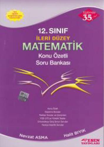 12. Sınıf İleri Düzey Matematik Konu Özetli Soru Bankası  Frontansicht 1
