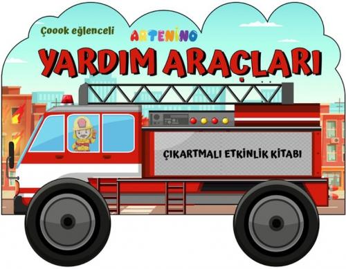 Taşıtlar Serisi - Yardım Araçları Çıkartmalı Etkinlik Kitabı  Frontansicht 1