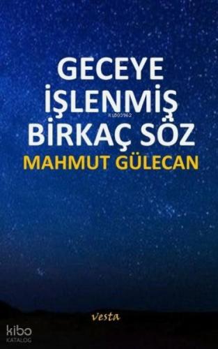 Geceye İşlenmiş Birkaç Söz  Frontansicht 1