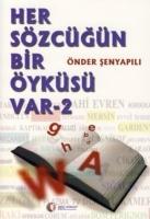 Her Sözcüğün Bir Öyküsü Var-2  Frontansicht 1