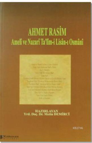 Ahmet Rasim - Ameli ve Nazari Ta'lim-i Lisan-ı Osmani  Frontansicht 1