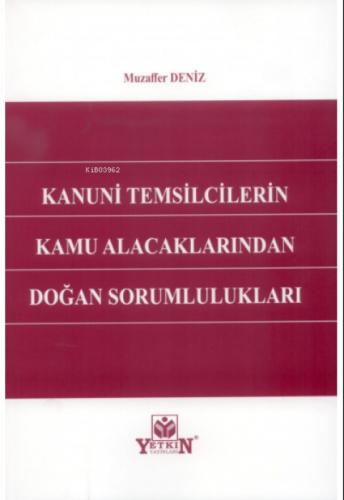 Kanuni Temsilcilerin Kamu Alacaklarından Doğan Sorumlulukları  Frontansicht 1