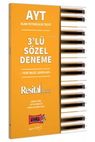 AYT Resital Serisi 3'lü Sözel Deneme Yargı Yayınları  Frontansicht 1