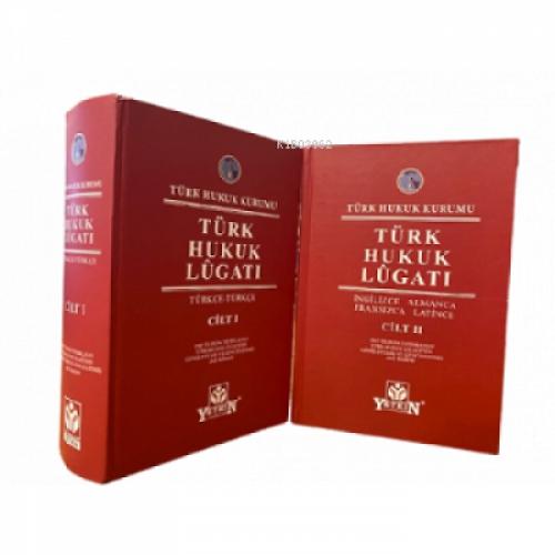 Türk Hukuk Lûgatı (2 Cilt)  Frontansicht 1