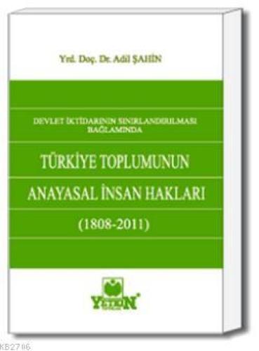 Türkiye Toplumunun Anayasal İnsan Hakları (1808-2011)  Frontansicht 1