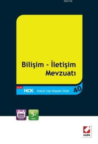 Bilişim - İletişim Mevzuatı  Frontansicht 1