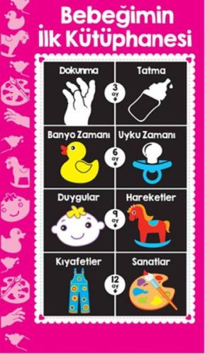 Bebeğimin İlk Kütüphanesi - Pembe 9 Kitap  Frontansicht 1