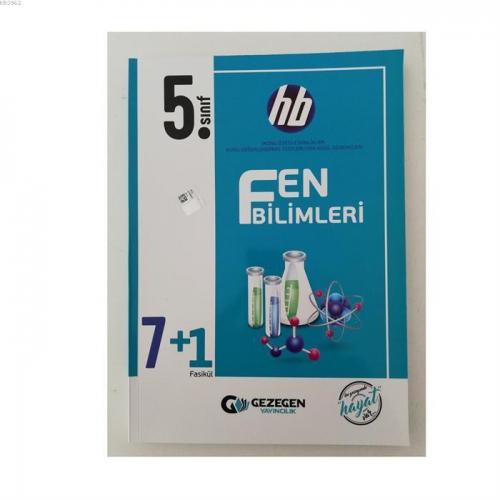 Gezegen Yayınları 5. Sınıf Fen Bilimleri hb 7+1 Fasikül Gezegen  Frontansicht 1