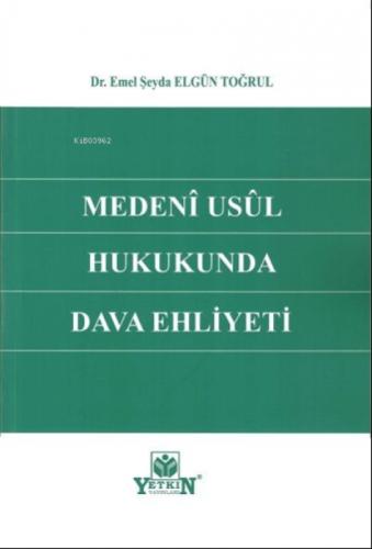 Medenî Usûl Hukukunda Dava Ehliyeti  Frontansicht 1