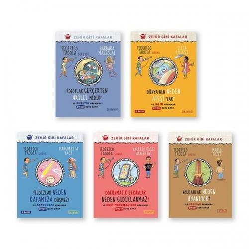 Zehir Gibi Kafalar Seti (5 Kitap)  Frontansicht 1